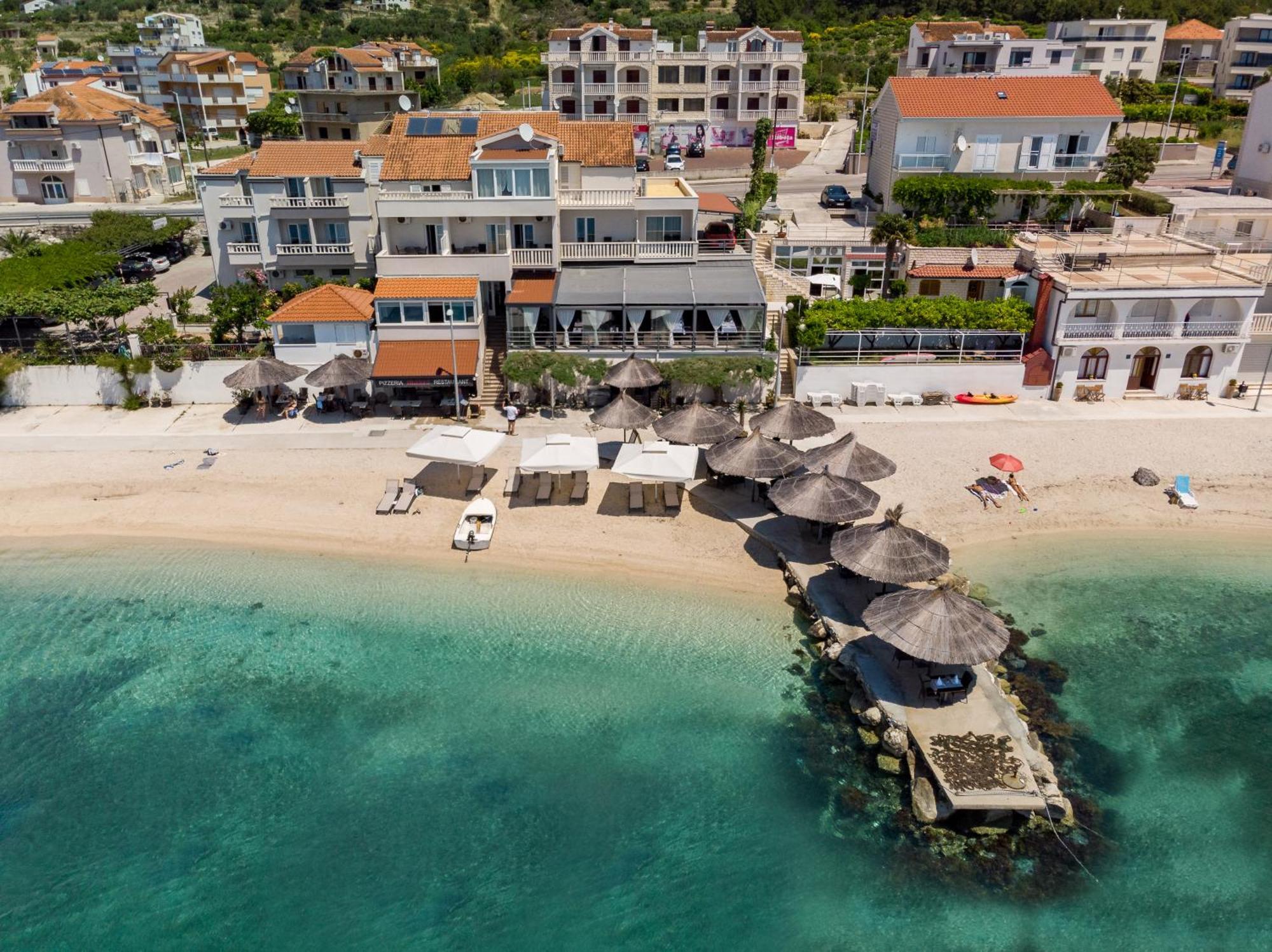 Seaside Ante Apartments Podstrana Bagian luar foto