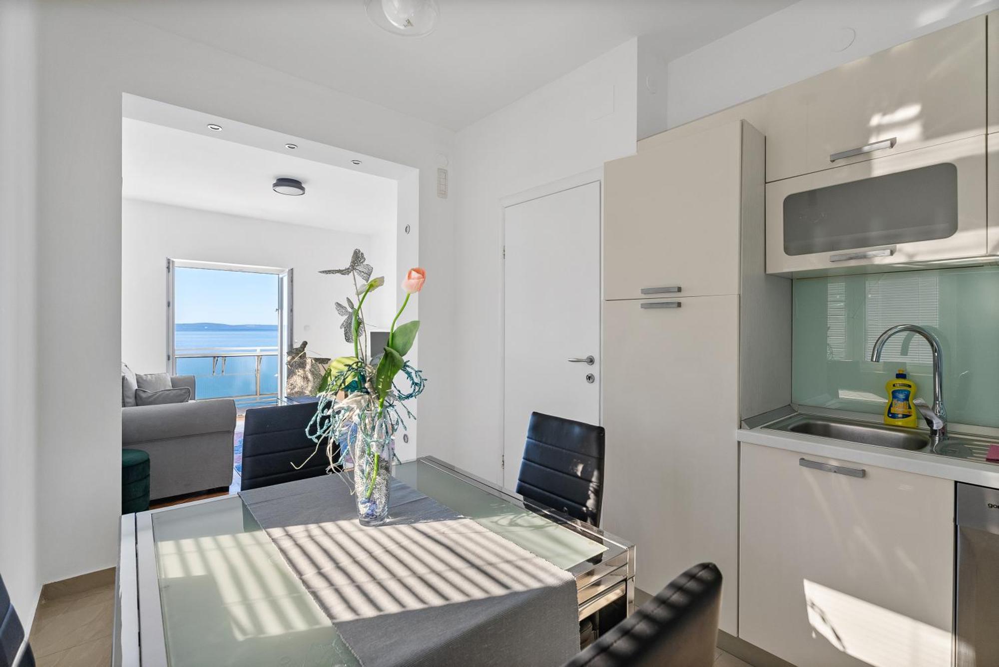 Seaside Ante Apartments Podstrana Bagian luar foto
