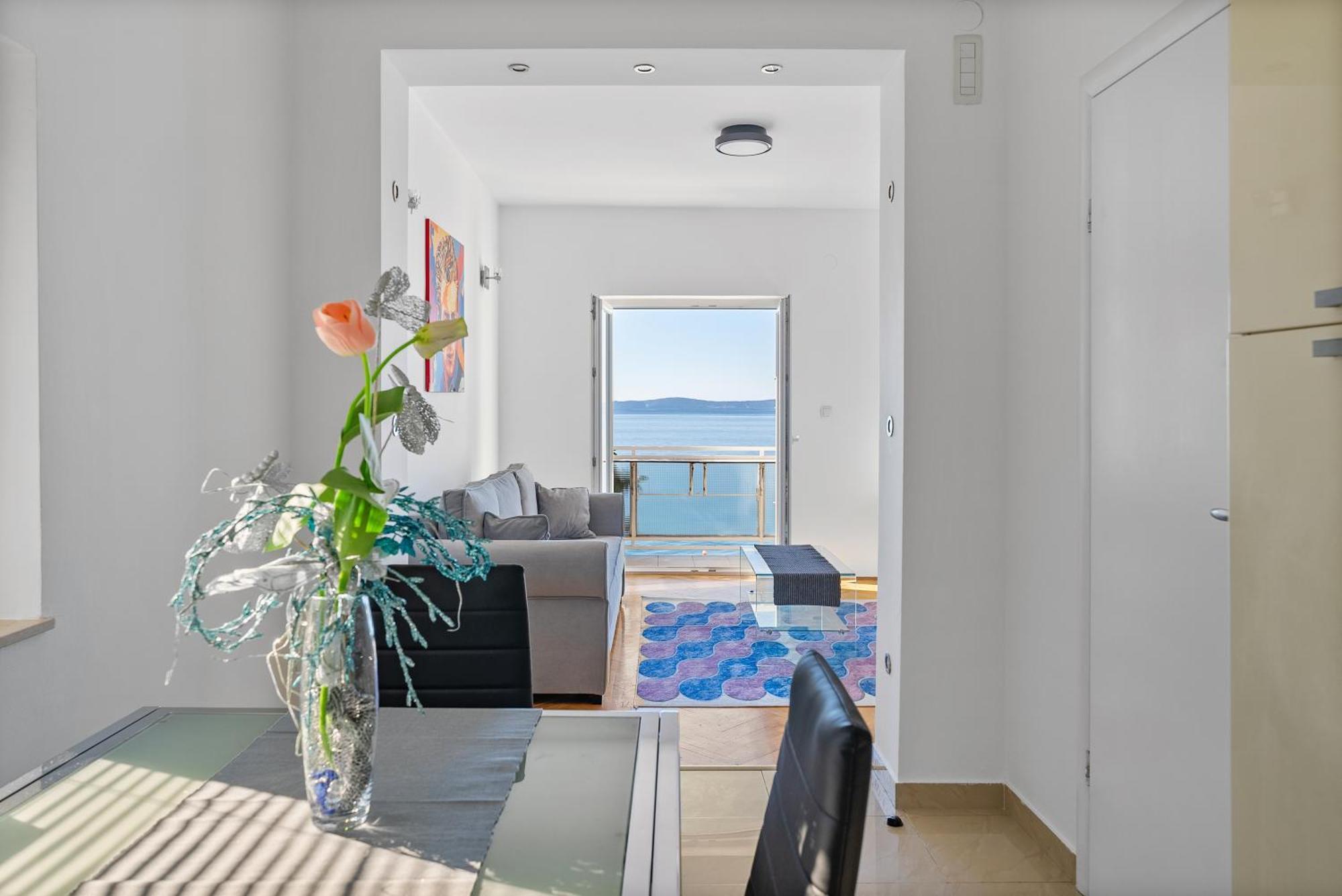 Seaside Ante Apartments Podstrana Bagian luar foto