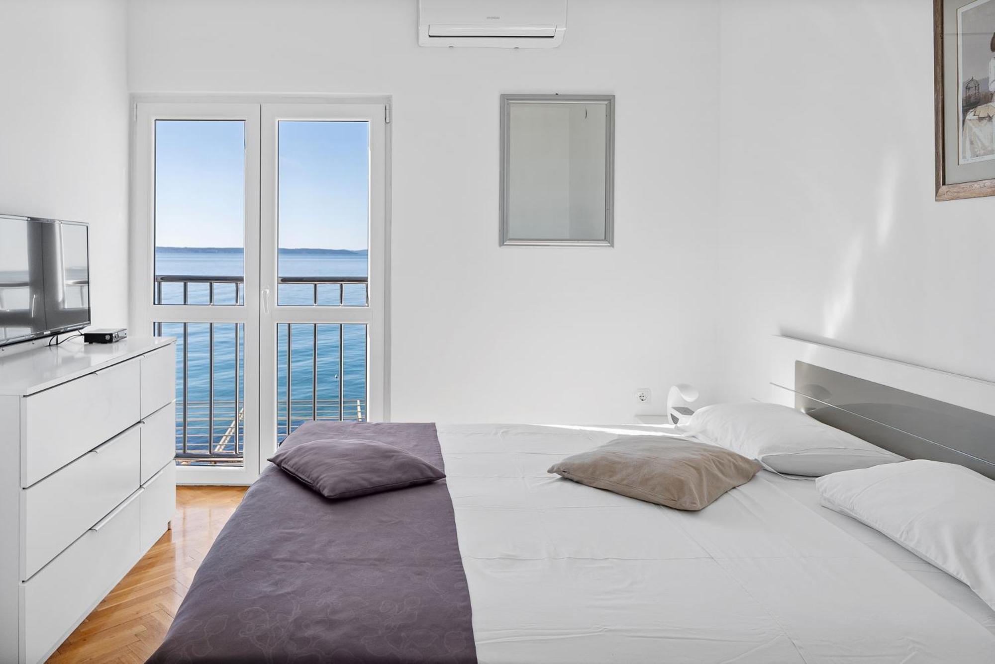 Seaside Ante Apartments Podstrana Bagian luar foto