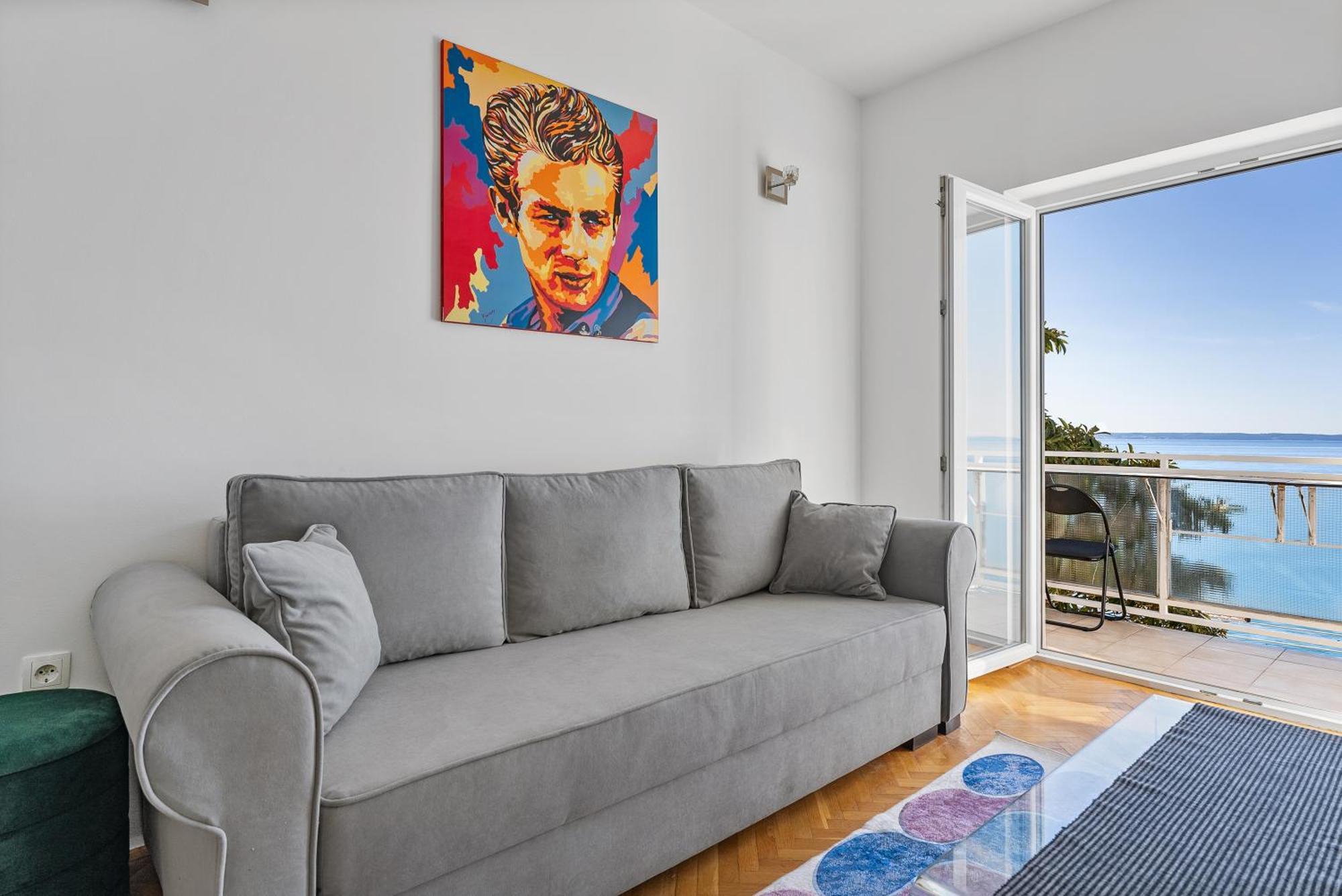 Seaside Ante Apartments Podstrana Bagian luar foto