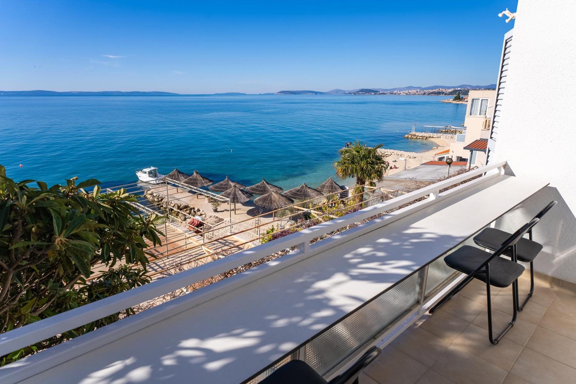 Seaside Ante Apartments Podstrana Bagian luar foto