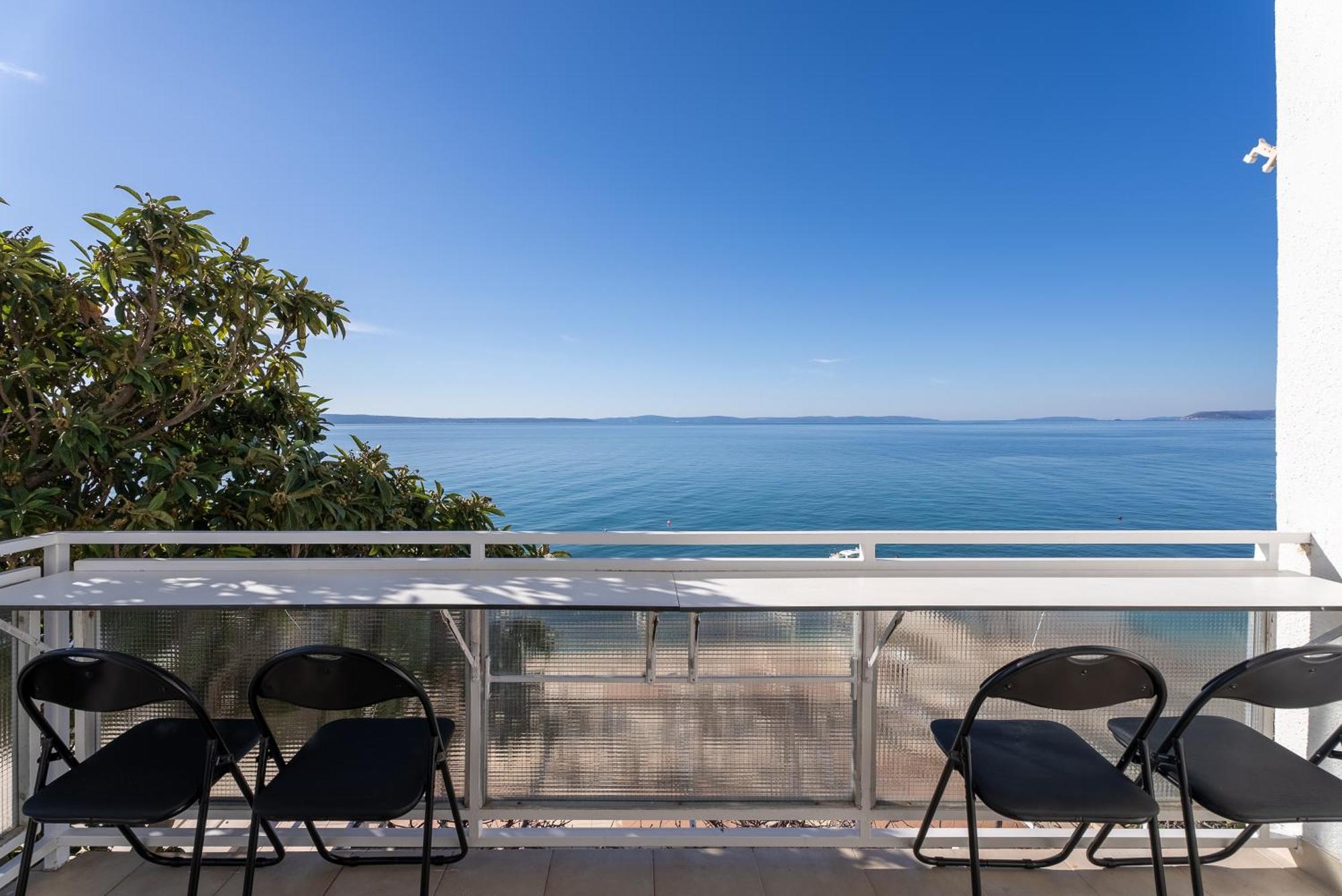 Seaside Ante Apartments Podstrana Bagian luar foto