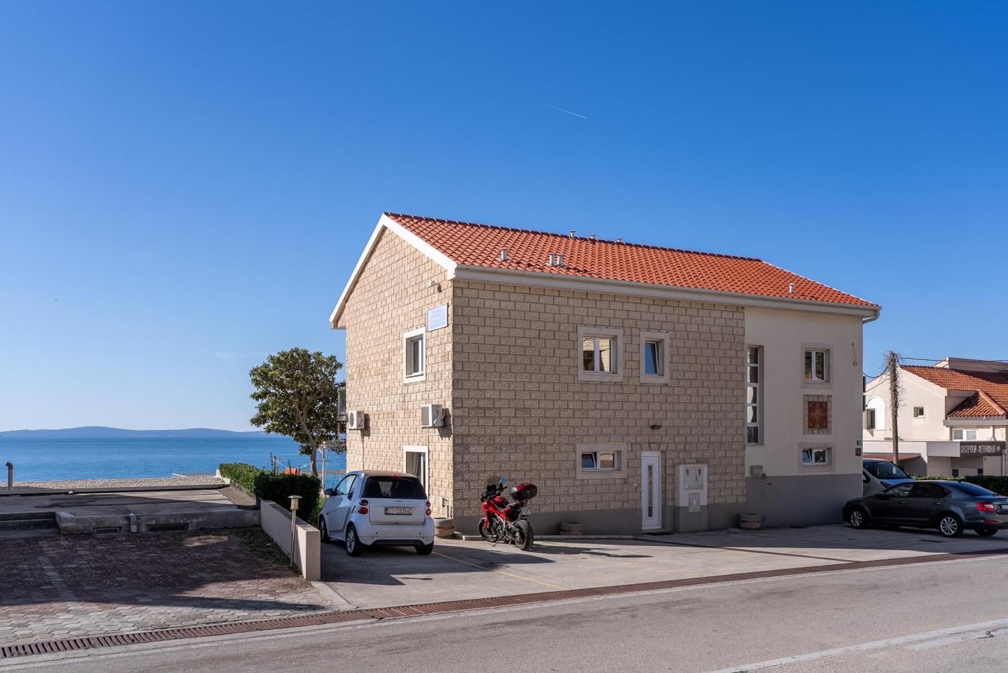 Seaside Ante Apartments Podstrana Bagian luar foto