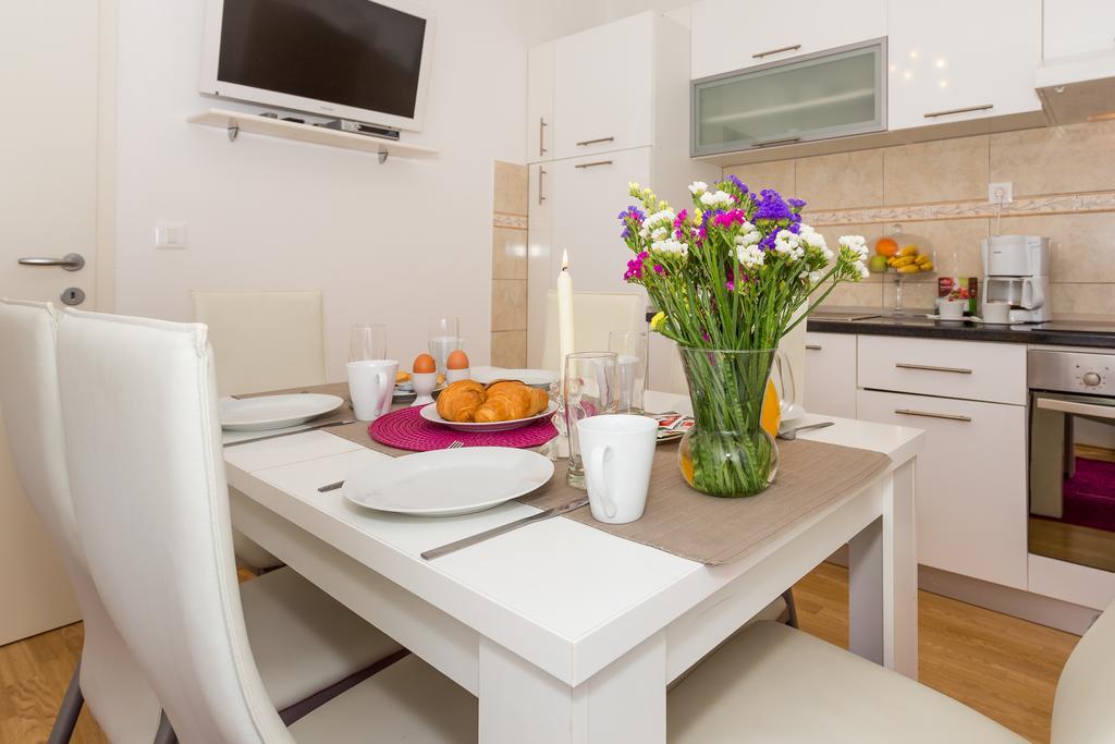 Seaside Ante Apartments Podstrana Bagian luar foto